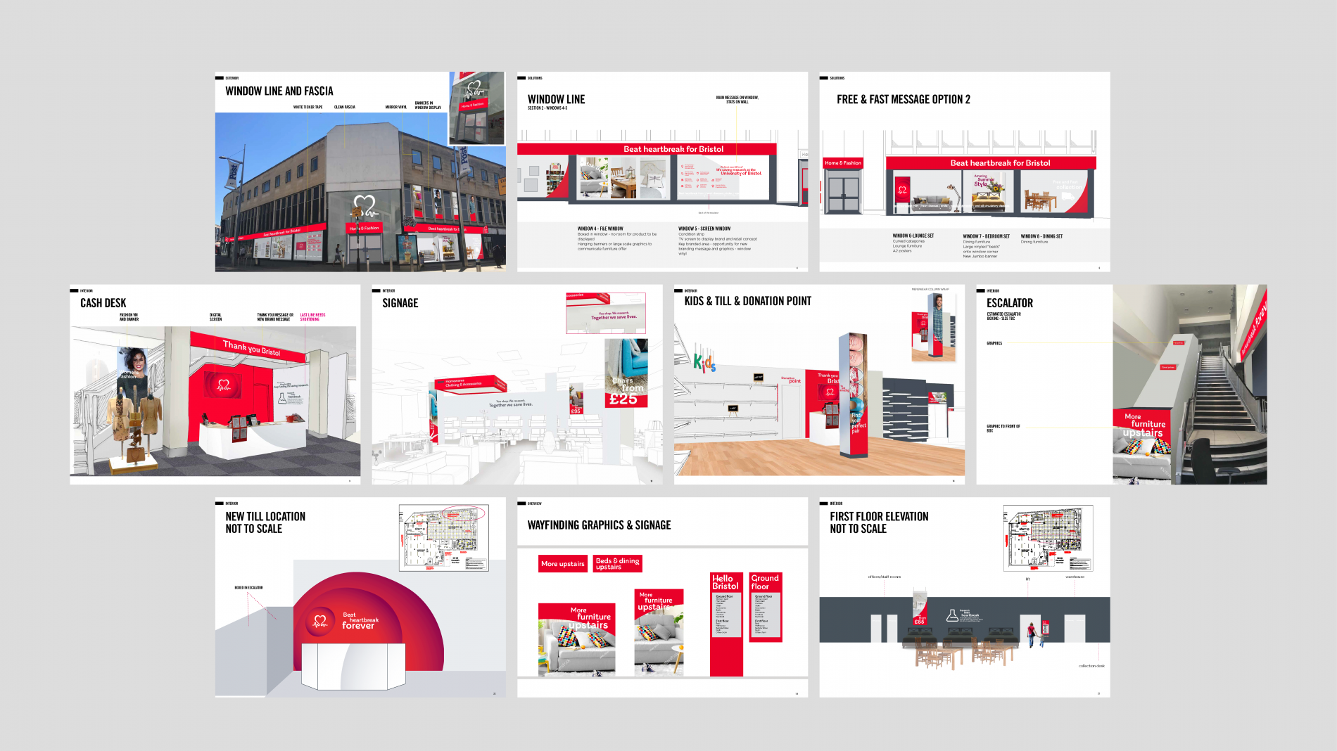 BHF furniture & electrical store planning