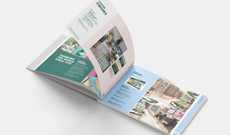 open spread of the body shop retail design guidelines Beyond London The Body Shop - Retail strategy and Retail Design Store Design Point of Sale Design Retail guidelines Rollout Customer Experience design