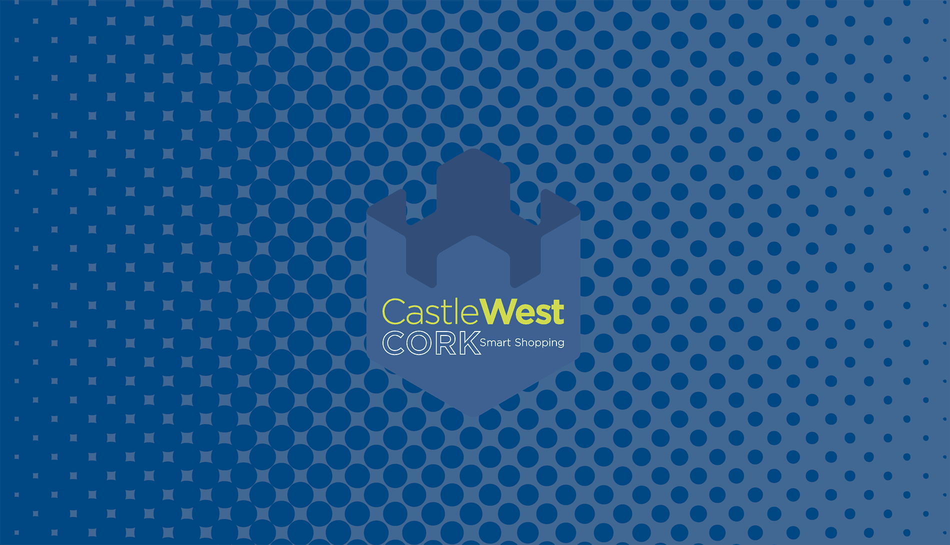 castle west cork shopping centre logo Beyond London Castle West Shopping Centre Retail Design Asset Enhancement Brand Identity Signage & Wayfinding Customer Experience design