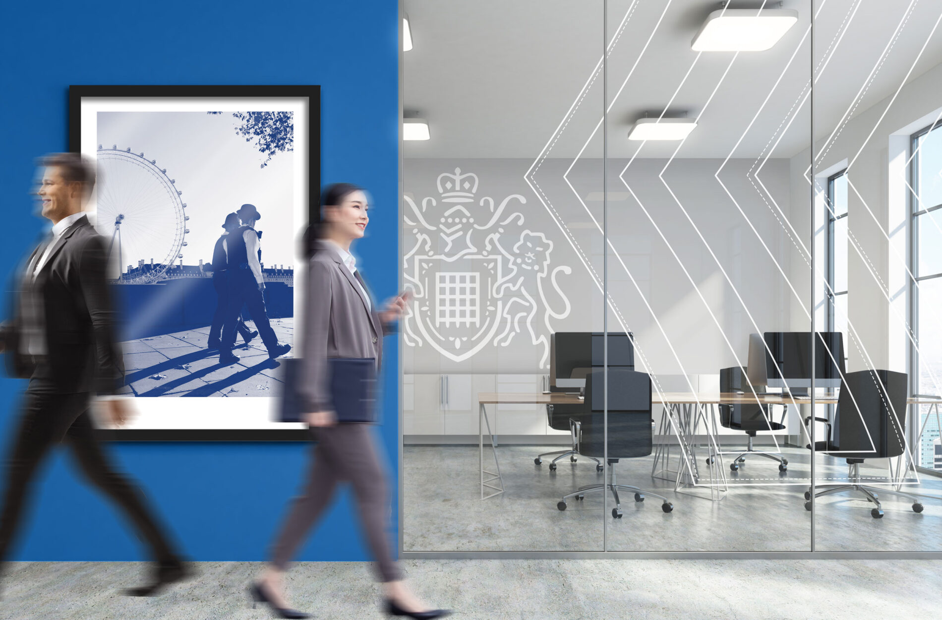Beyond London Met Police Branding Marketing communications Work Place branding Work Place interior Design Signage & Wayfinding Customer Experience design