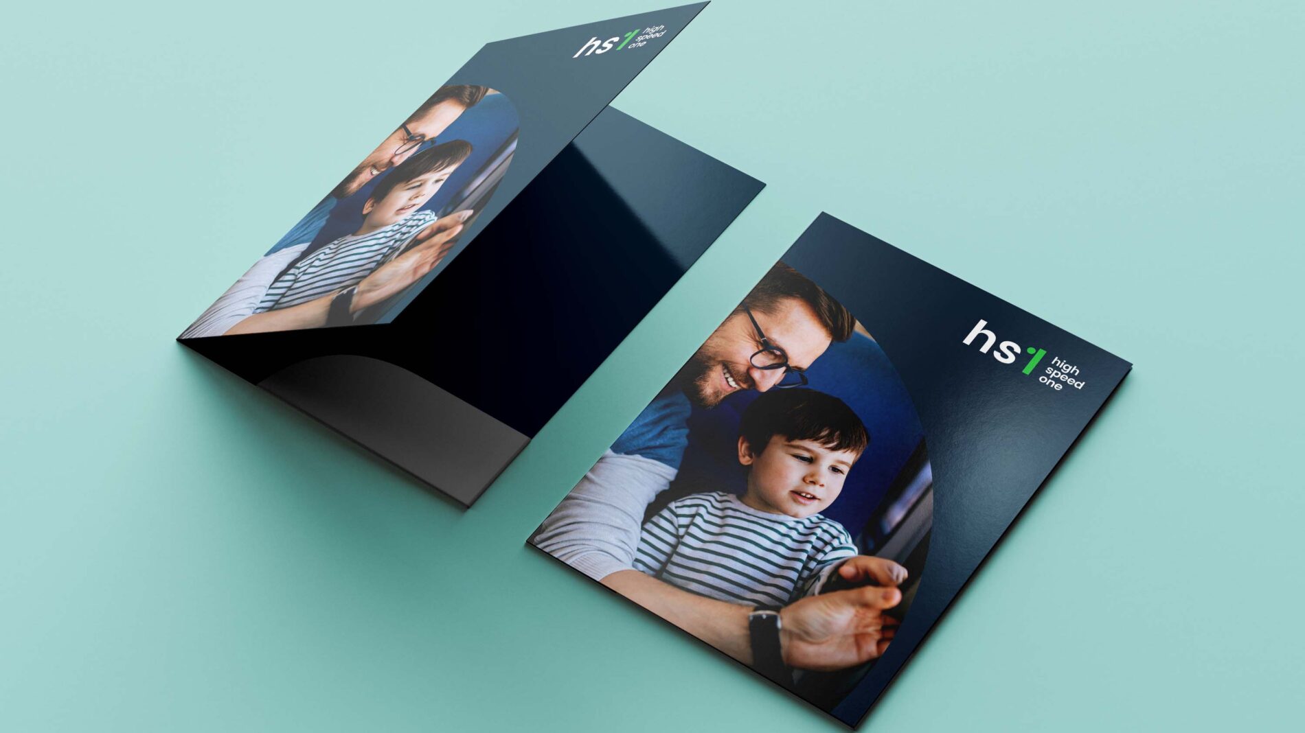 Beyond London High Speed 1 - Brand Strategy & Brand Identity Logo Design Brand Guidelines