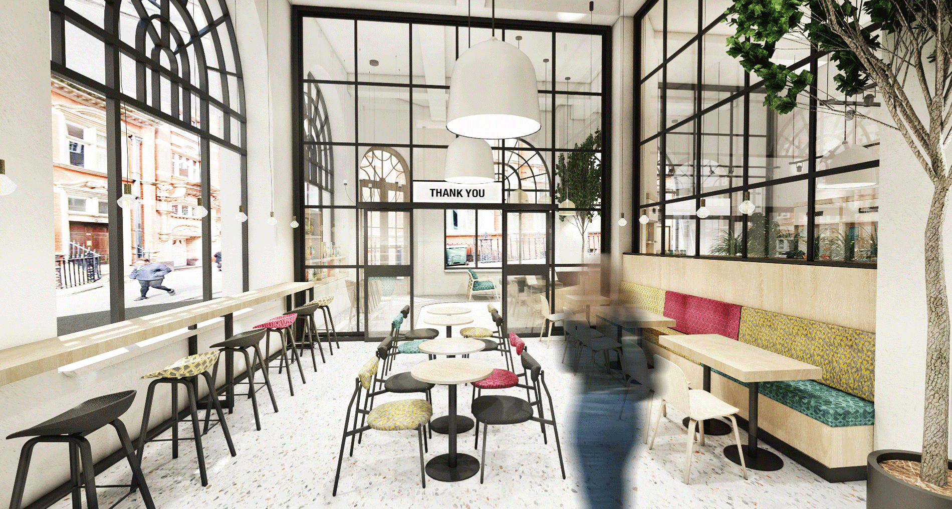 Beyond London Church House Master Planning Retail Interior Design Hoarding design Customer Experience design