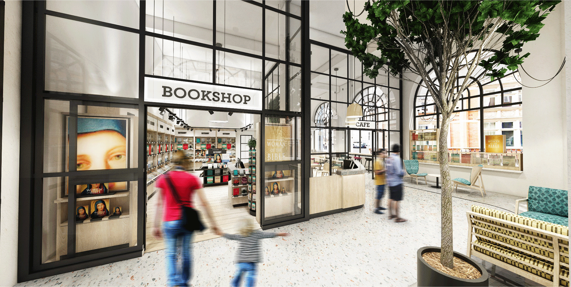 Beyond London Church House Master Planning Retail Interior Design Hoarding design Customer Experience design