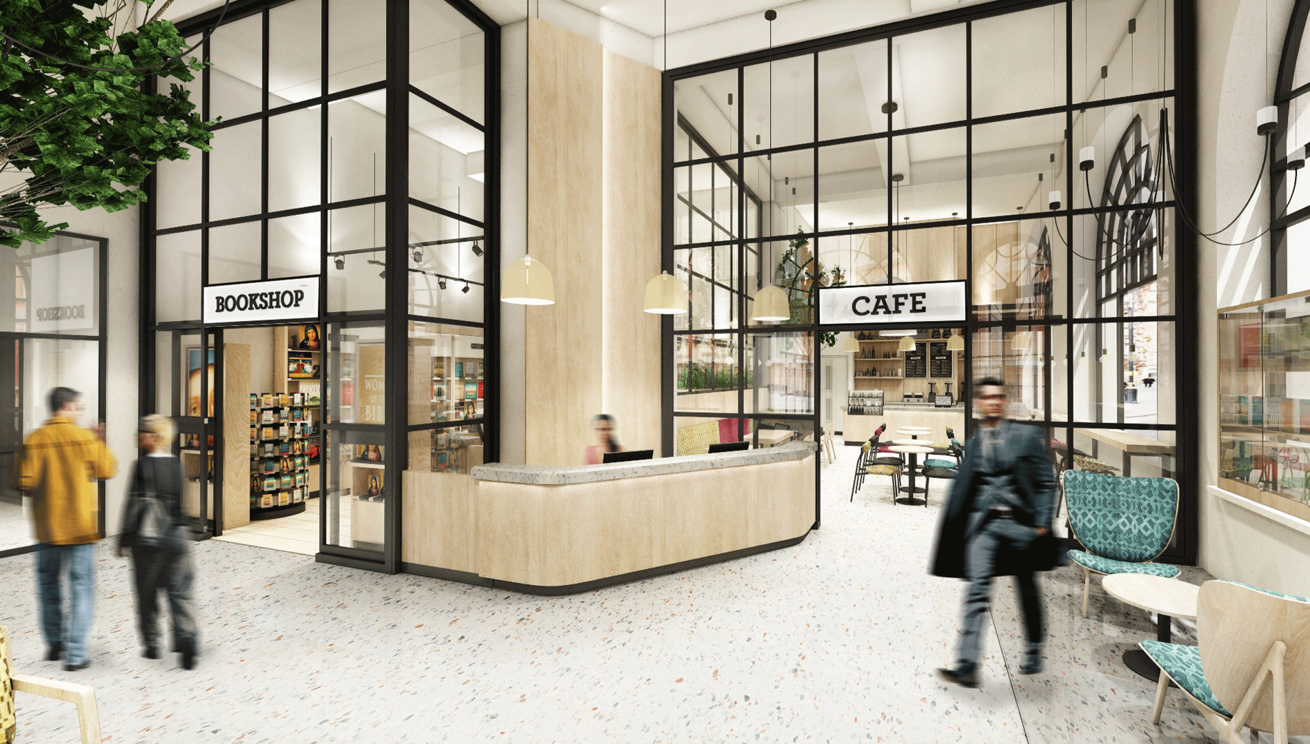 Beyond London Church House Master Planning Retail Interior Design Hoarding design Customer Experience design