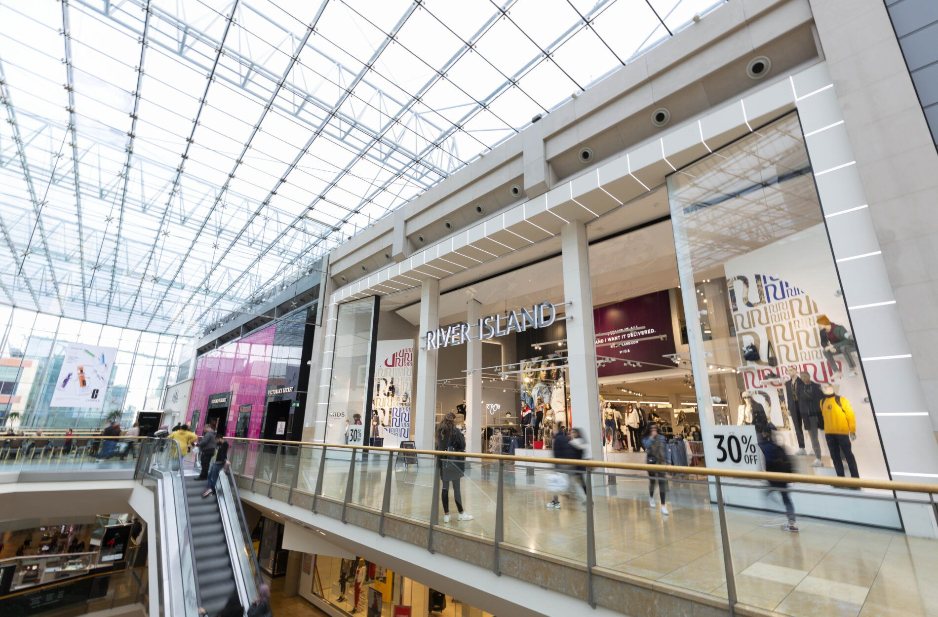 Beyond London Bullring Shopping Centre Birmingham River Island Retail Design management Asset Enhancement Customer Experience design