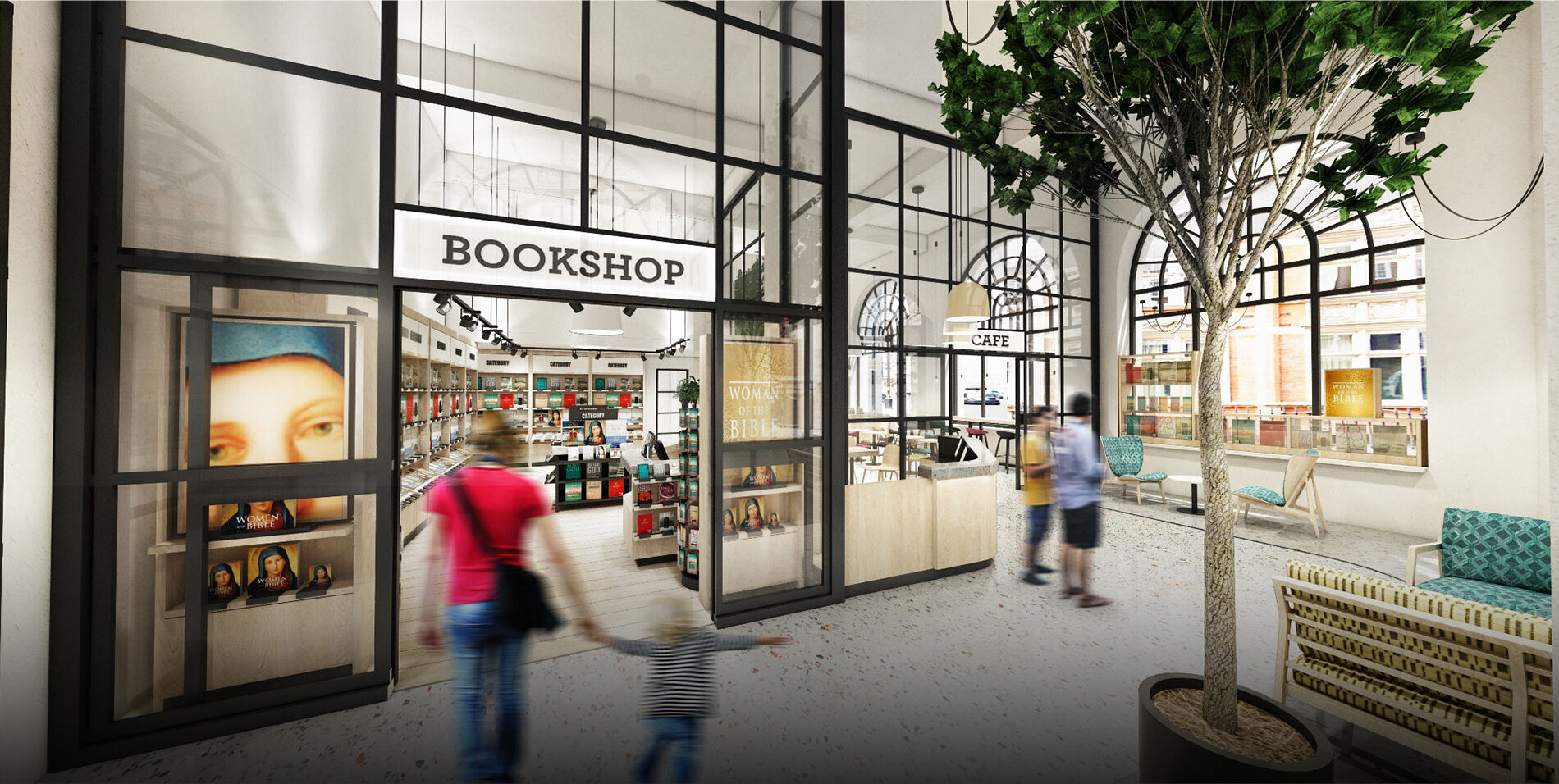 Beyond London Church House Master Planning Retail Interior Design Hoarding design Customer Experience design