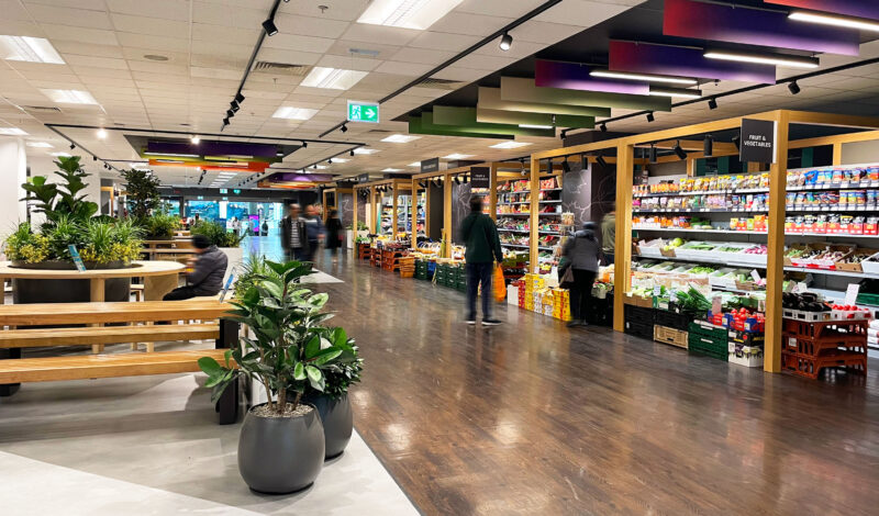 Ilford Exchange Food hall
